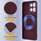 Motorola Moto G86 Power Liquid Silikone Cover - MagSafe Kompatibel - Vinrød