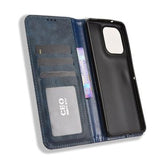 Motorola Moto G86 Retro Pung Taske med Magnetisk Lukning - Blå