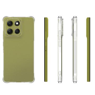 Motorola Moto G86 Stødtæt TPU Cover - Gennemsigtig