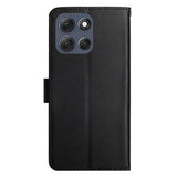 Motorola Moto G86 Læderpung med Stativ - Sort