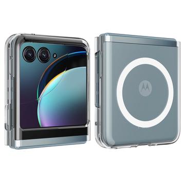 Motorola Razr 50/60/70 Hybrid Cover - MagSafe Kompatibel - Gennemsigtig