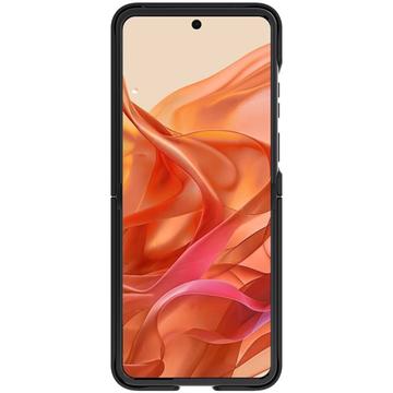 Motorola Razr 50/60/70 Imak Ruiyi Hybrid Cover - Karbonfiber - Sort