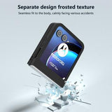 Motorola Razr 50/60/70 Plastik Cover - Sort