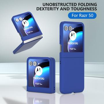 Motorola Razr 50/60/70 Plastik Cover - Blå