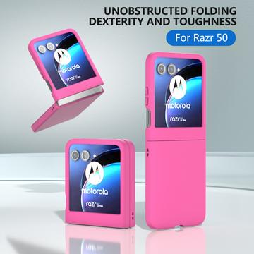 Motorola Razr 50/60/70 Plastik Cover - Hot Pink