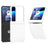 Motorola Razr 50/60/70 Plastik Cover - Hvid