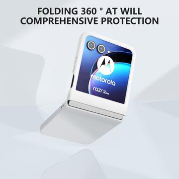 Motorola Razr 50/60/70 Plastik Cover - Hvid