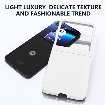 Motorola Razr 50/60/70 Plastik Cover - Hvid