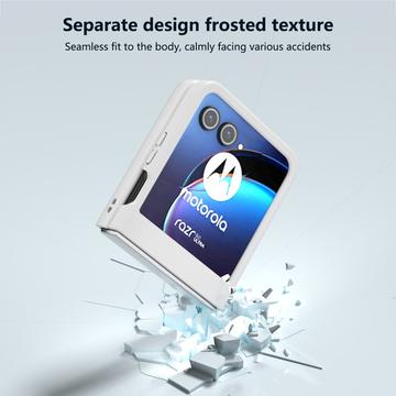 Motorola Razr 50/60/70 Plastik Cover - Hvid