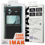 Motorola Razr 50 Ultra/Razr 70+ Imak Ruiyi Hybrid Cover - Karbonfiber - Sort