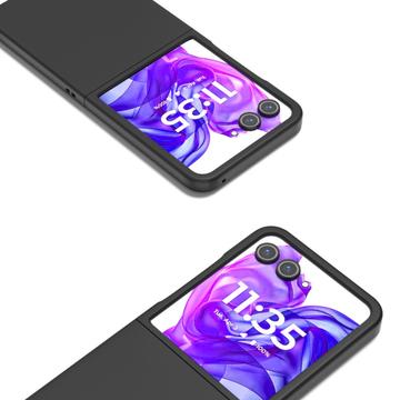 Motorola Razr 50 Ultra Plastik Cover - Sort