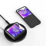 Motorola Razr 50 Ultra Plastik Cover - Sort