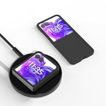 Motorola Razr 50 Ultra Plastik Cover - Sort