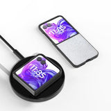 Motorola Razr 50 Ultra Rhinestone Tekstur Hybrid Cover - Sølv