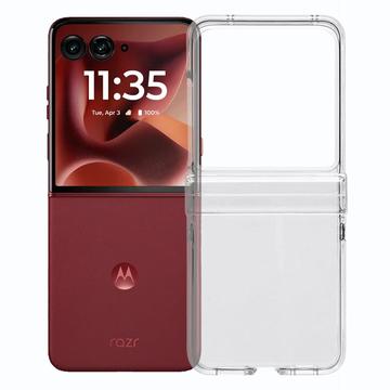 Motorola Razr 50/60/70 Ridsefast Hybrid Cover - Gennemsigtig