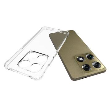Motorola Signature Stødsikkert Silikone Cover - Gennemsigtig