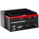 Multifunktionel USB 2.0 til SATA/IDE Docking Station - Sort