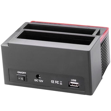 Multifunktionel USB 2.0 til SATA/IDE Docking Station - Sort