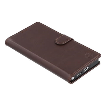 Samsung Galaxy S26 Ultra MyTPhone CardMate MagSafe Læder Pung Cover med Kortholder, Stativ, 2x Skærmbeskyttelse - mørkebrun