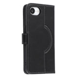 iPhone 17e MyTPhone CardMate MagSafe Læder Pung Cover med Kortholder, Stativ, 2x Skærmbeskyttelse - sort