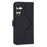 Samsung Galaxy S24 FE MyTPhone CardMate MagSafe Læder Pung Cover med Kortholder, Stativ, 2x Skærmbeskyttelse - sort