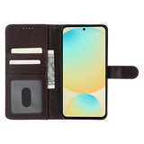 Samsung Galaxy S24 FE MyTPhone CardMate MagSafe Læder Pung Cover med Kortholder, Stativ, 2x Skærmbeskyttelse - mørkebrun
