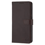 Samsung Galaxy S24 FE MyTPhone CardMate MagSafe Læder Pung Cover med Kortholder, Stativ, 2x Skærmbeskyttelse - mørkebrun