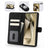 Samsung Galaxy S24 Ultra MyTPhone CardMate MagSafe Læder Pung Cover med Kortholder, Stativ, 2x Skærmbeskyttelse - sort
