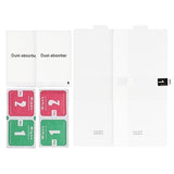 Samsung Galaxy S25 Ultra MyTPhone CardMate MagSafe Læder Pung Cover med Kortholder, Stativ, 2x Skærmbeskyttelse - sort