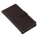 Samsung Galaxy S25 Ultra MyTPhone CardMate MagSafe Læder Pung Cover med Kortholder, Stativ, 2x Skærmbeskyttelse - mørkebrun