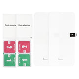 iPhone 12/12 Pro MyTPhone CardMate MagSafe Læder Pung Cover med Kortholder, Stativ, 2x Skærmbeskyttelse - sort