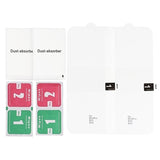 iPhone 14 Pro MyTPhone CardMate MagSafe Læder Pung Cover med Kortholder, Stativ, 2x Skærmbeskyttelse - mørkebrun