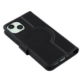 iPhone 15 Plus/14 Plus MyTPhone CardMate MagSafe Læder Pung Cover med Kortholder, Stativ, 2x Skærmbeskyttelse - sort