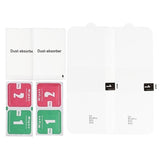 iPhone 15 MyTPhone CardMate MagSafe Læder Pung Cover med Kortholder, Stativ, 2x Skærmbeskyttelse - mørkebrun