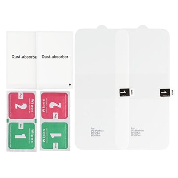 iPhone 16 Plus MyTPhone CardMate MagSafe Læder Pung Cover med Kortholder, Stativ, 2x Skærmbeskyttelse - sort