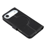 iPhone Air MyTPhone CardMate MagSafe Læder Pung Cover med Kortholder, Stativ, 2x Skærmbeskyttelse - sort