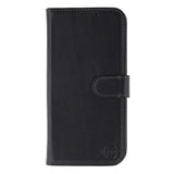 iPhone 17 MyTPhone CardMate MagSafe Læder Pung Cover med Kortholder, Stativ, 2x Skærmbeskyttelse - sort