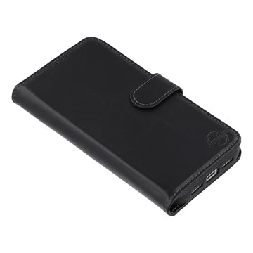 iPhone 17 MyTPhone CardMate MagSafe Læder Pung Cover med Kortholder, Stativ, 2x Skærmbeskyttelse - sort