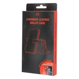 iPhone 17 MyTPhone CardMate MagSafe Læder Pung Cover med Kortholder, Stativ, 2x Skærmbeskyttelse - sort