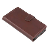 iPhone 17 MyTPhone CardMate MagSafe Læder Pung Cover med Kortholder, Stativ, 2x Skærmbeskyttelse - mørkebrun