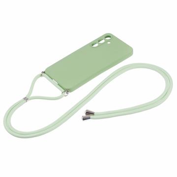 Samsung Galaxy A55 Halskæde-serie TPU-cover - Menta Grøn