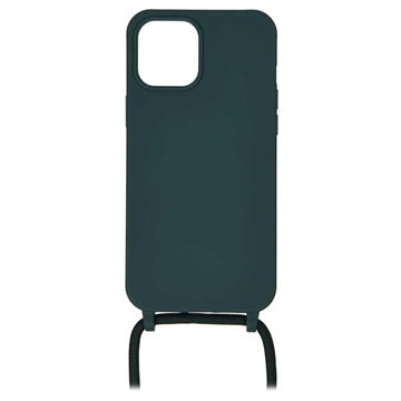 Necklace Series iPhone 12/12 Pro TPU Cover - Mørkegrøn