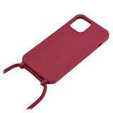 Necklace Series iPhone 12/12 Pro TPU-cover - Rød