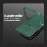Nillkin CamShield Pro Magnetic Samsung Galaxy S24+ Hybrid Cover - Grøn