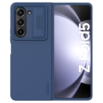 Samsung Galaxy Z Fold5 Nillkin CamShield Silky Hybrid Cover - Blå