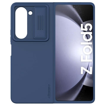 Samsung Galaxy Z Fold5 Nillkin CamShield Silky Hybrid Cover - Blå