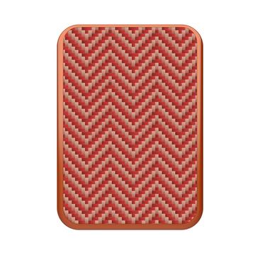 Nillkin FiberMate Aramid MagSafe-kortholder med RFID - orange