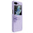 Samsung Galaxy Z Flip5 Nillkin Flex Flip Liquid Silikone Cover - Lilla