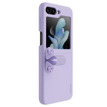 Samsung Galaxy Z Flip5 Nillkin Flex Flip Liquid Silikone Cover - Lilla