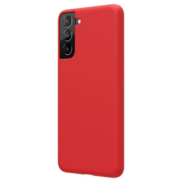 Nillkin Flex Pure Samsung Galaxy S21+ 5G Liquid Silikone Cover - Rød